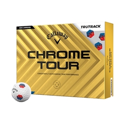 CHROME SOFT TRU TRACK GOLF BALL 