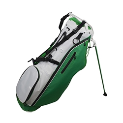 FAIRWAY C STAND BAG - WHITE/KELLY GREEN 