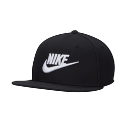 NIKE DRI-FIT PRO STRUCTURED FUTURA GOLF HAT - BLACK 